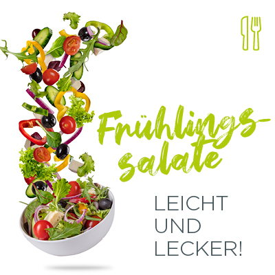 Frühlingssalate: Leicht und Lecker!